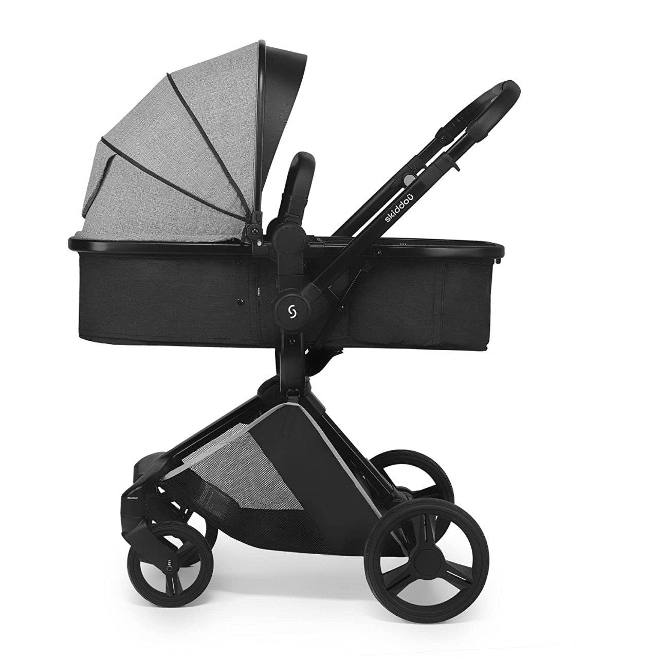 Carucior transformabil 2 in 1 Skiddou Nasjo Normandic Dream, Gri - Imagine 11