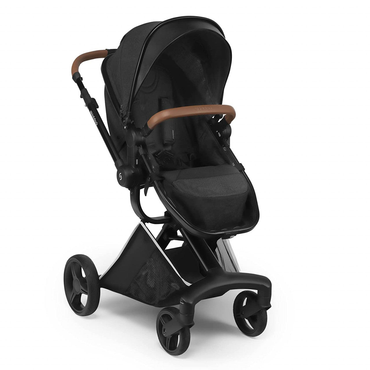 Carucior transformabil 2 in 1 Skiddou Nasjo Onyx, Negru
