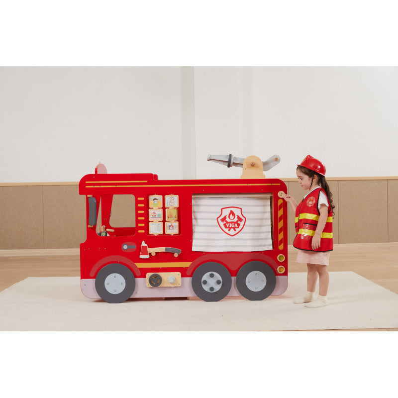 Centru de activitati gigant Masina de pompieri Super Fire Engine, Viga