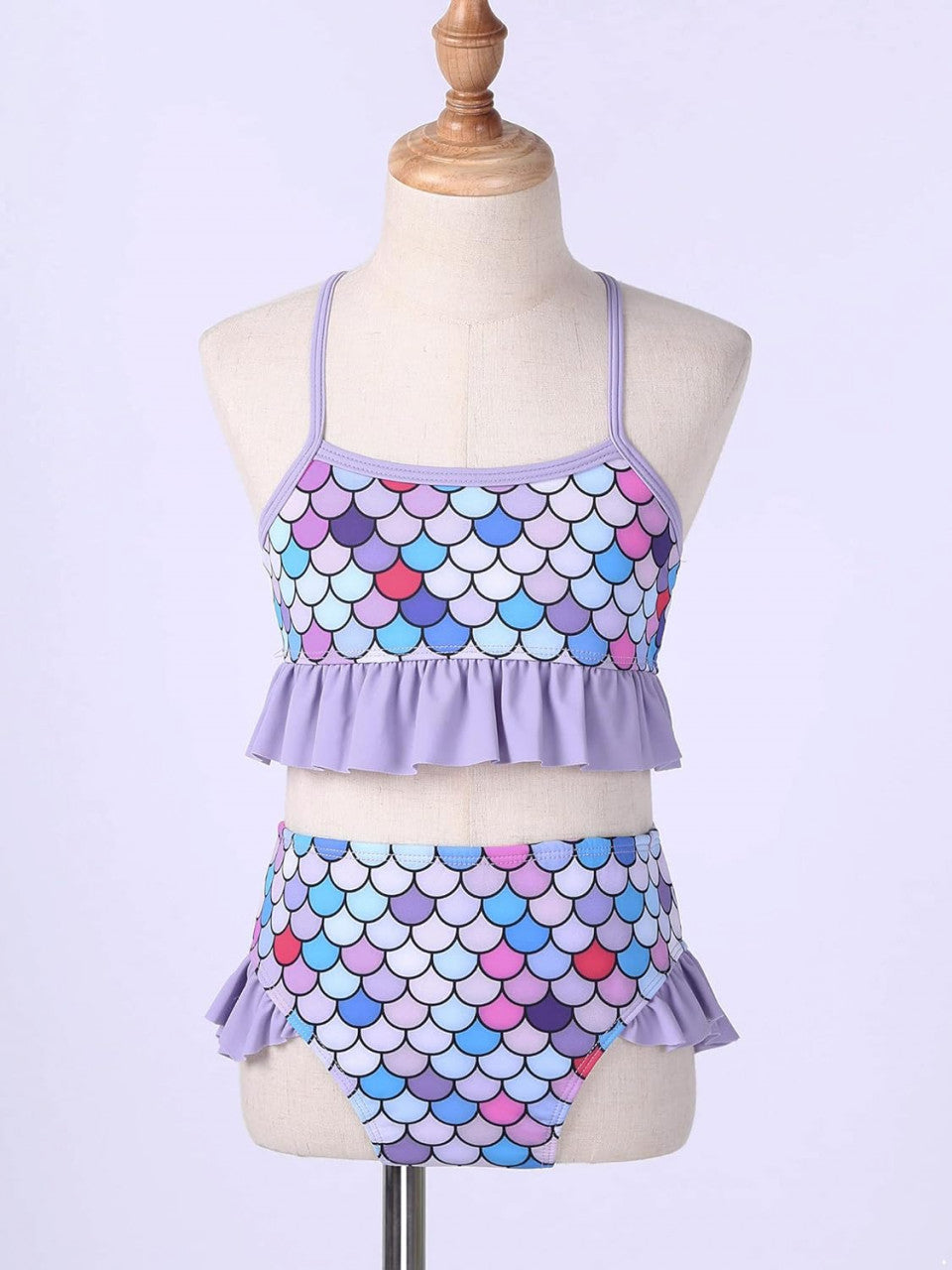 Costum de baie Sirena cu solzi