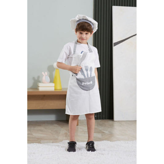 Costum gri de bucatar sef, Viga - Imagine 3