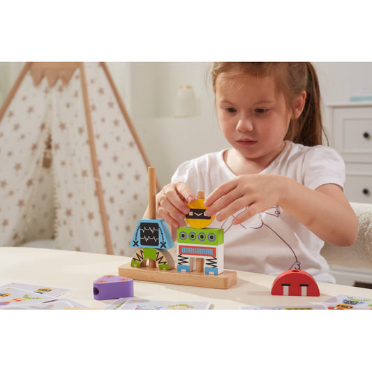 Cuburi de stivuit - Roboti, Viga - Imagine 6