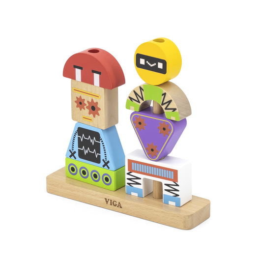 Cuburi de stivuit - Roboti, Viga - Imagine 3