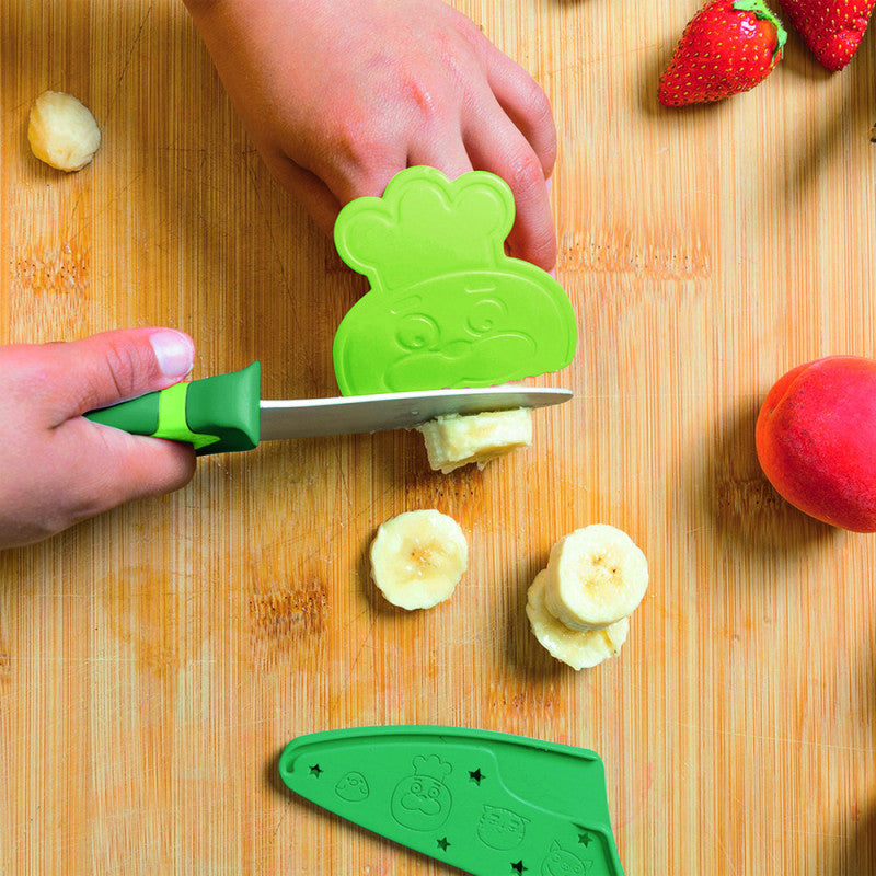 Kit Cutit de Bucatar pentru Copii, Albastru si Rosu, Chefclub Kids - Imagine 2