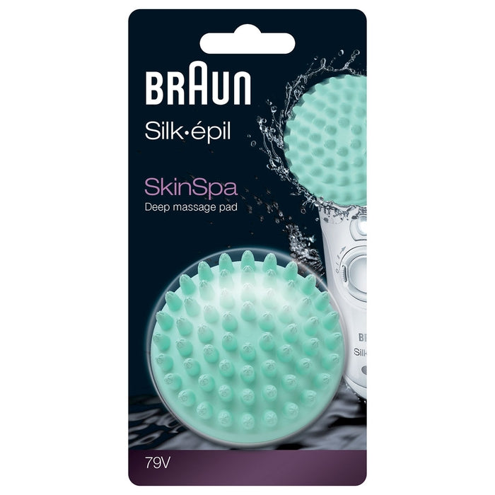 Braun SkinSpa Silk-epil 79V | Cap Masaj Epilator | Verde