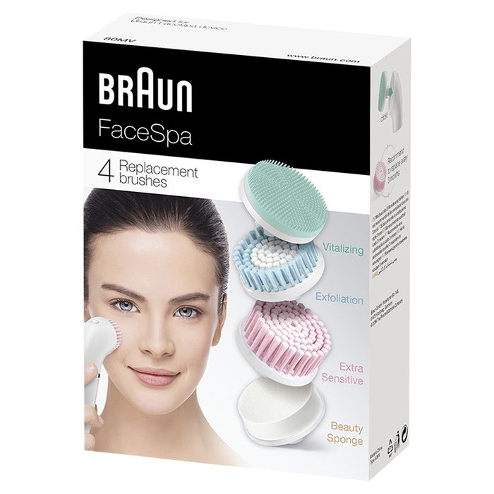 Braun FaceSpa SE80-B | Rezerva Perie Epilator | 4 buc