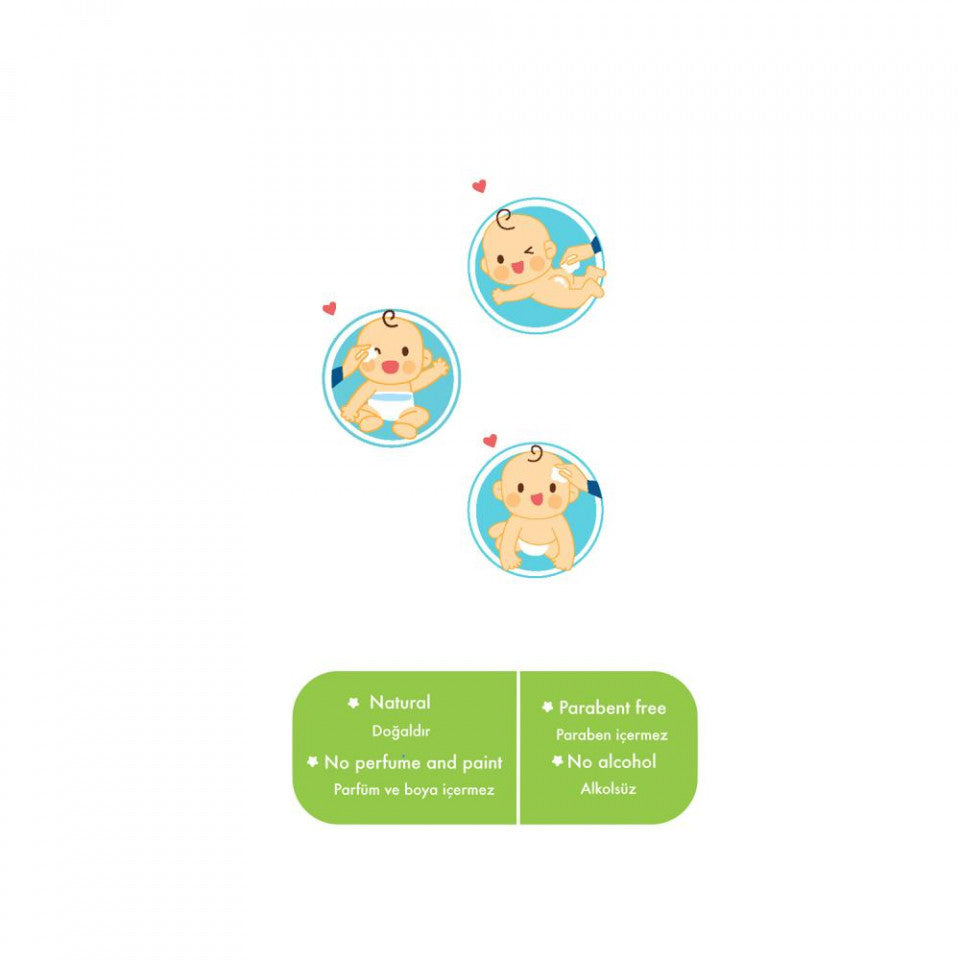 Dischete din bumbac 60 buc BabyJem Cleaning Pad - Imagine 2