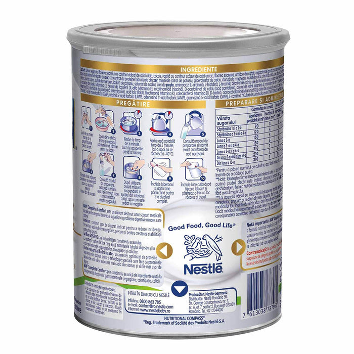 Nestle Nan Complete Comfort | Lapte Praf +0 luni | 400 g