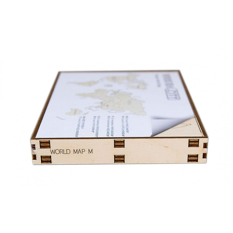 Harta lumii puzzle 3D de perete (M)