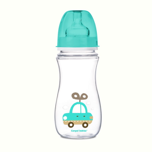 Canpol Babies Biberon Anticolic cu Gat Larg 300Ml Toys