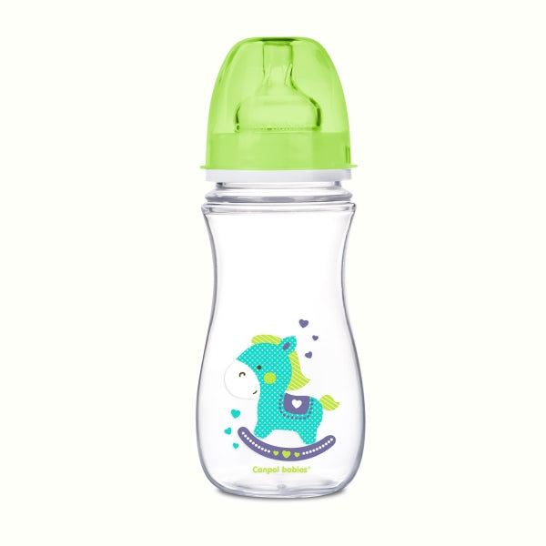 Canpol Babies Biberon Anticolic cu Gat Larg 300Ml Toys