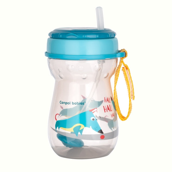 Canpol Babies Cana Sport Cu Pai Si Plutitor Flip-Top 350ml Infant.ro