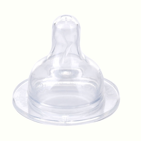 Canpol Babies Tetina Silicon Flux Medium Pentru Biberon Cu Gat Larg 1 Buc Easystart Infant.ro