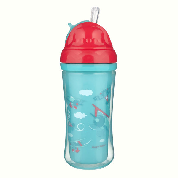 Canpol Babies Cana Sport Cu Pai Din Silicon 260ml Avion Infant.ro