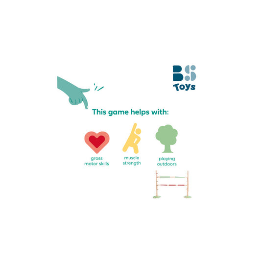 Joc de sarituri cu bare ajustabile, BS Toys - Imagine 3