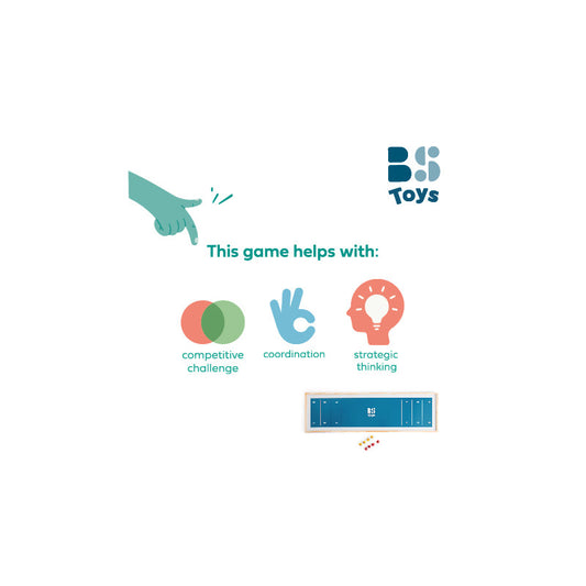 Joc de strategie si dexteritate Shuffleboard, BS Toys - Imagine 4