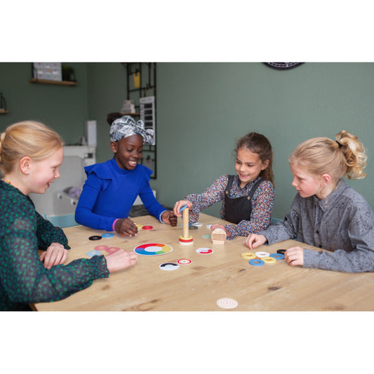 Joc de strategie si viteza Cursa culorilor, BS Toys - Imagine 3