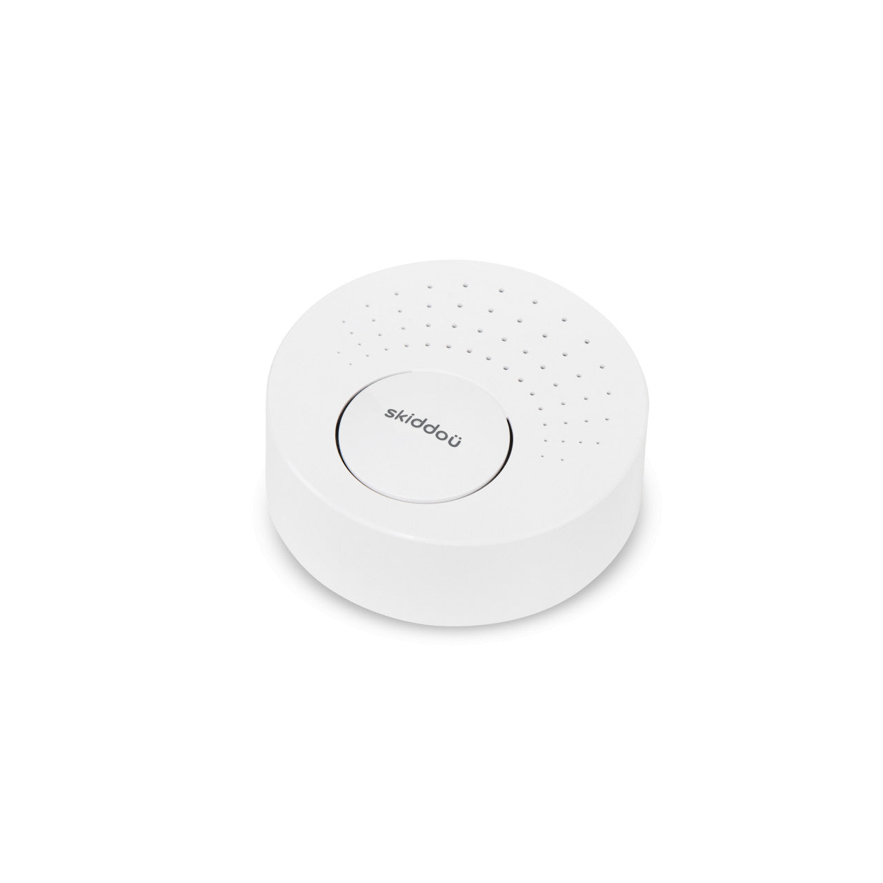 Jucarie bufnita de plus pentru copii Skiddou Marit, cu sunete albe, 25x11 cm