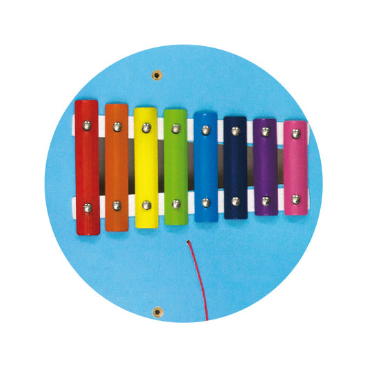 Jucarie de perete cu activitati, Elefant, Viga - Imagine 3