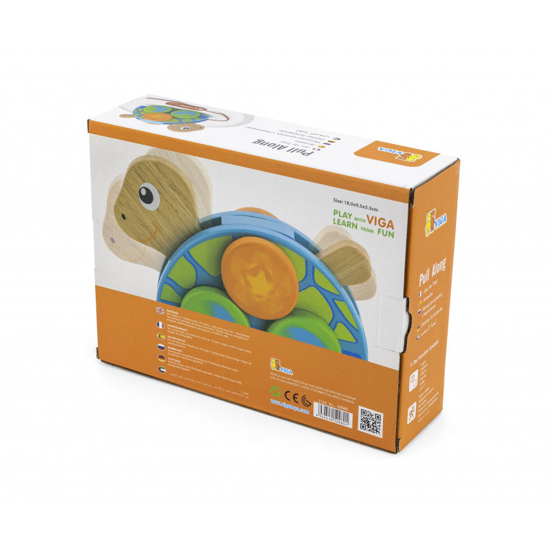 Jucarie de tras, Broscuta testoasa, Viga - Imagine 3