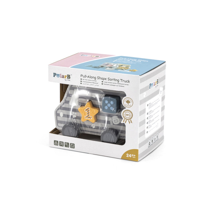 Jucarie de tras Camionul sortator, PolarB Viga - Imagine 5
