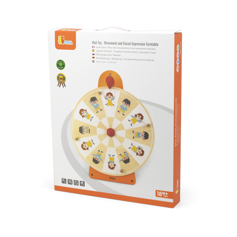 Jucarie interactiva de perete Miscare si Mimica, Viga