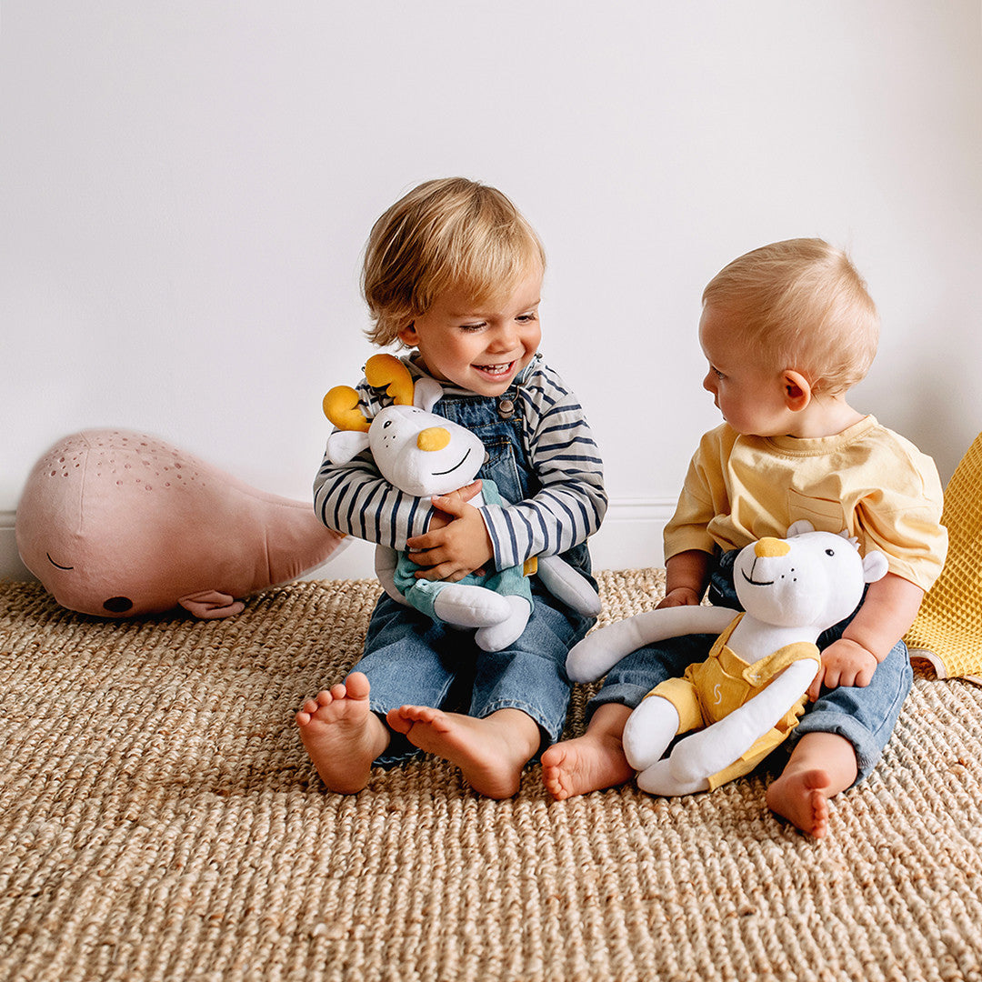 Jucarie ren de plus pentru copii, Skiddou, 30 cm