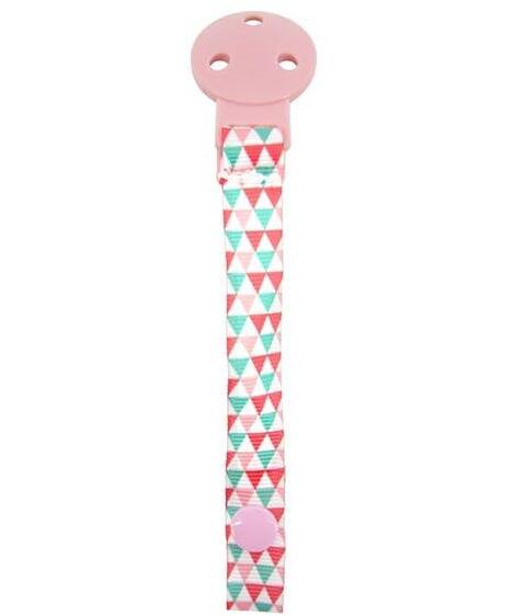 Lant cu clips pentru suzeta, 0 luni+, Blush Pink [ps:1b372c0e-11ec-45fd-96da-be56db0ca0cc]
