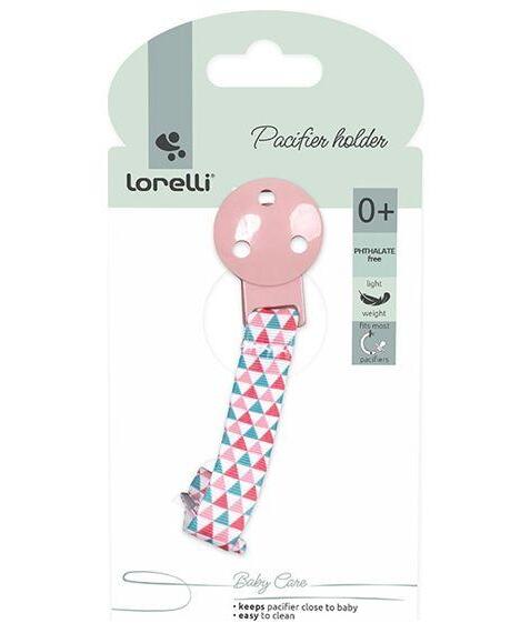 Lant cu clips pentru suzeta, 0 luni+, Blush Pink [ps:3e0e3afd-da39-4762-bdd6-042dec79619d]