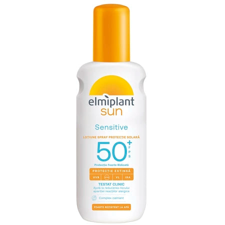 Elmiplant | Lotiune Spray cu Protectie Solara SPF 50+ Sensitive | 200 ml