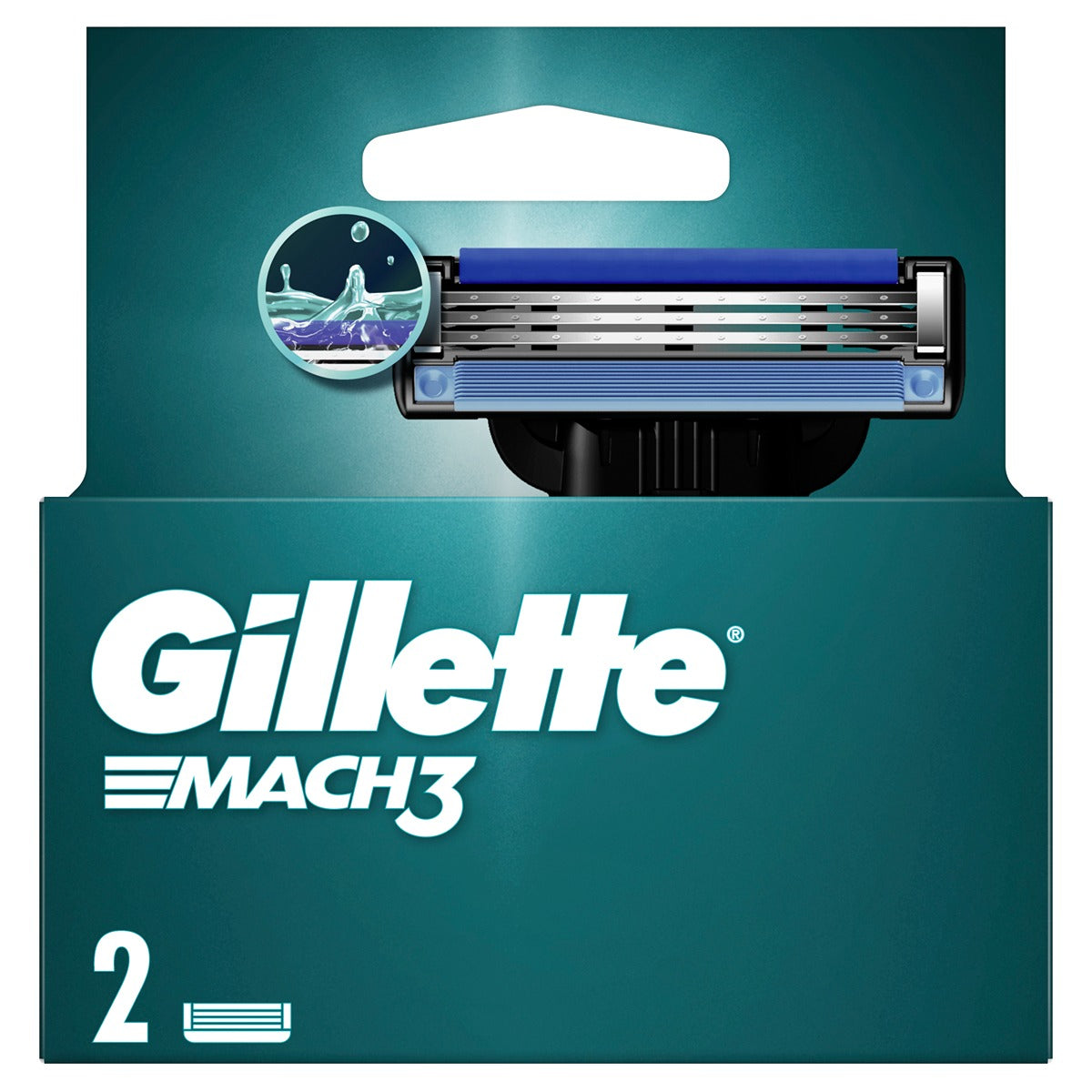 GILLETTE Mach3, rezerva aparat de ras, 2 buc [ps:04a3566a-bbee-466b-850a-7245bf24aa0f]