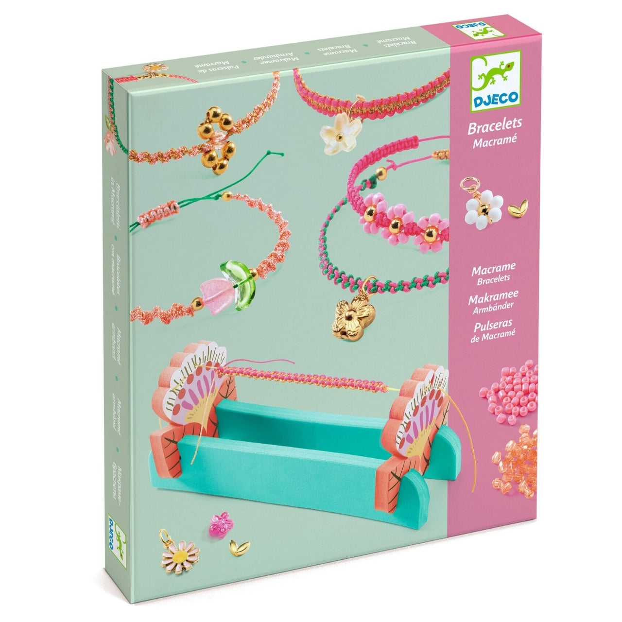 Kit Creativ Brățări Macrame Djeco - Set Bijuterii Copii - Default Title [ps:57a8944e-9f8e-41f3-a8c2-789fbe965252]