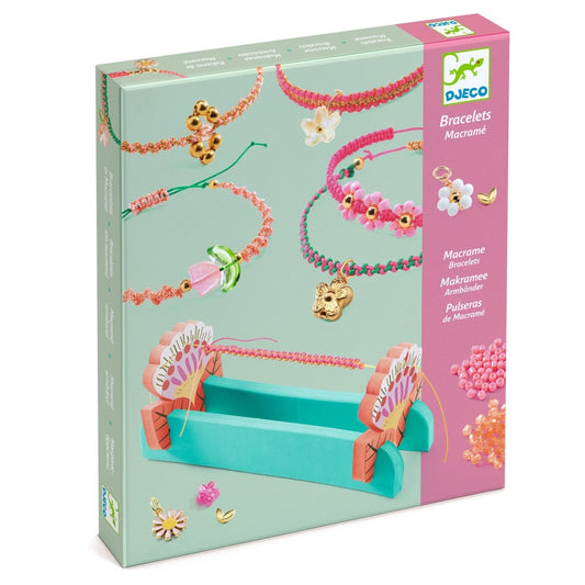 Kit Creativ Brățări Macrame Djeco - Set Bijuterii Copii - Default Title [ps:57a8944e-9f8e-41f3-a8c2-789fbe965252]