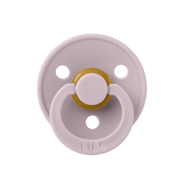 Suzetă BIBS Colour Latex, Tetină Simetrică, 0 luni - Sand - Lila [ps:277d072d-7270-4136-9b22-2d317d1a98c7]