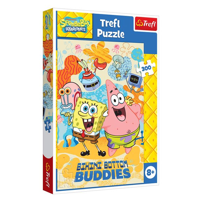 Puzzle SpongeBob 300 Piese Trefl - Jumbo | infant.ro - Default Title [ps:4d712ad6-7b74-4727-b03f-7e26fbb2d152]