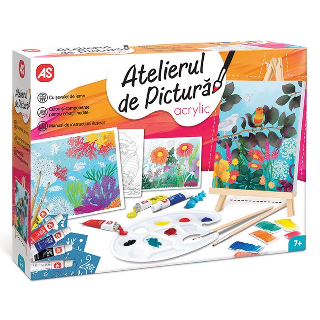 Atelier Pictură Acrilică Set Natură Jumbo | Jucării Creative - Default Title [ps:4c6e860c-fce8-45e3-bf3f-56f8b5afb47f]