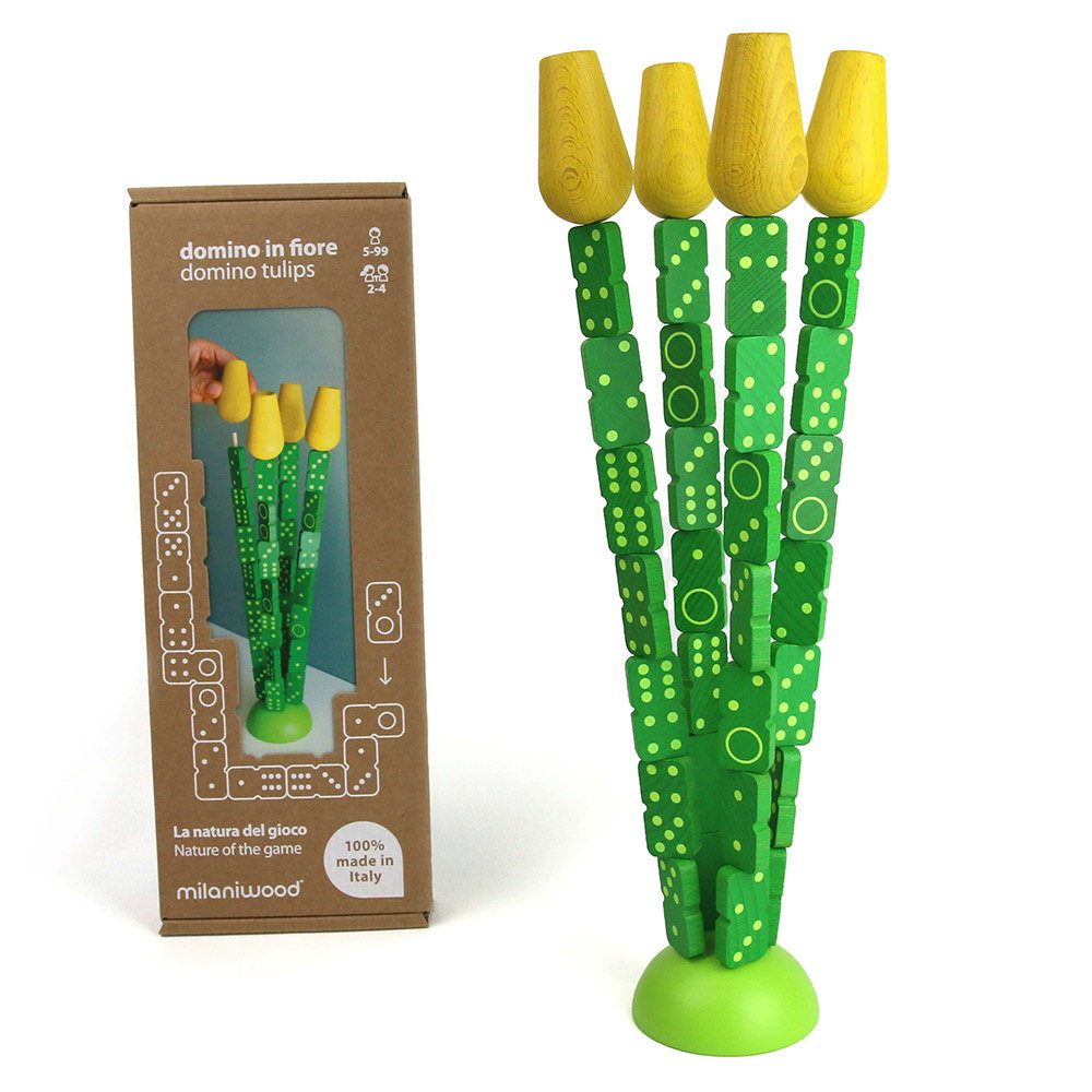 Domino Tulips Milaniwood - Piese Stivuibile din Lemn - Default Title [ps:0f6a4f89-b8d0-41e0-8093-f3d54b321c3f]