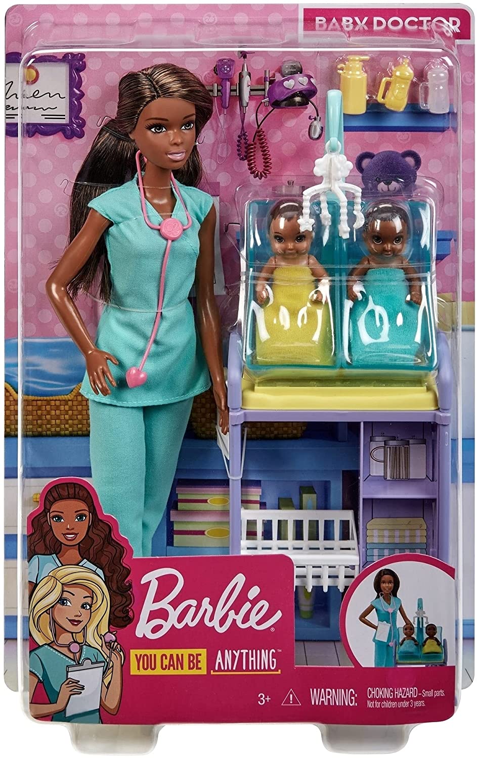 BARBIE CARIERE SET CU PAPUSA DOCTOR PEDIATRU [ps:3a1ce651-7a7e-4ff0-9301-f2a972965329]