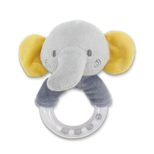 Jucărie Plus Elefant Gri Lorelli, Inel Zornăitor, 0 luni+ - Elefant gri [ps:1d7730ba-e76d-4b6c-beaa-0e61e7c0012e]