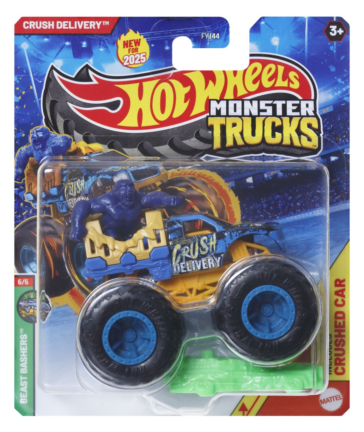 HOT WHEELS MONSTER TRUCK MASINUTA SCRATCH ATTACK SCARA - Crush Delivery [ps:6605dd78-a473-44d9-bc7c-8152ad689a80]