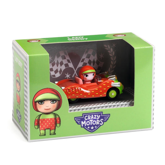Mașină de curse Lady Berry Crazy Motors, Djeco - Default Title [ps:f8d027fe-18f7-423d-a8ec-401d7f13b3eb]