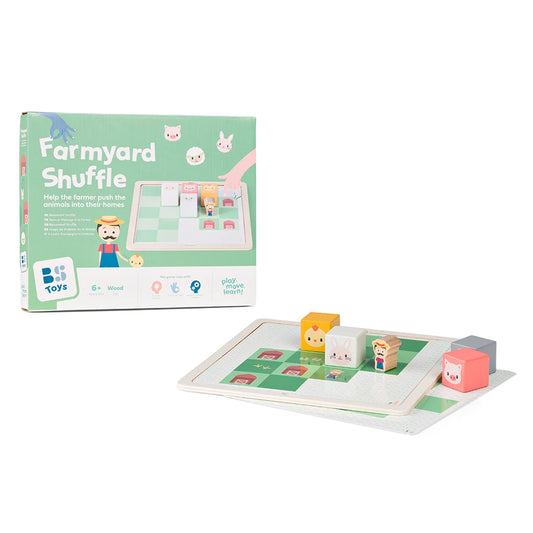 Joc Logică Lemn Animale la Fermă BS Toys - Puzzle - Default Title [ps:6f01f5a7-e4dd-4375-8962-6d0b1c08b2d0]