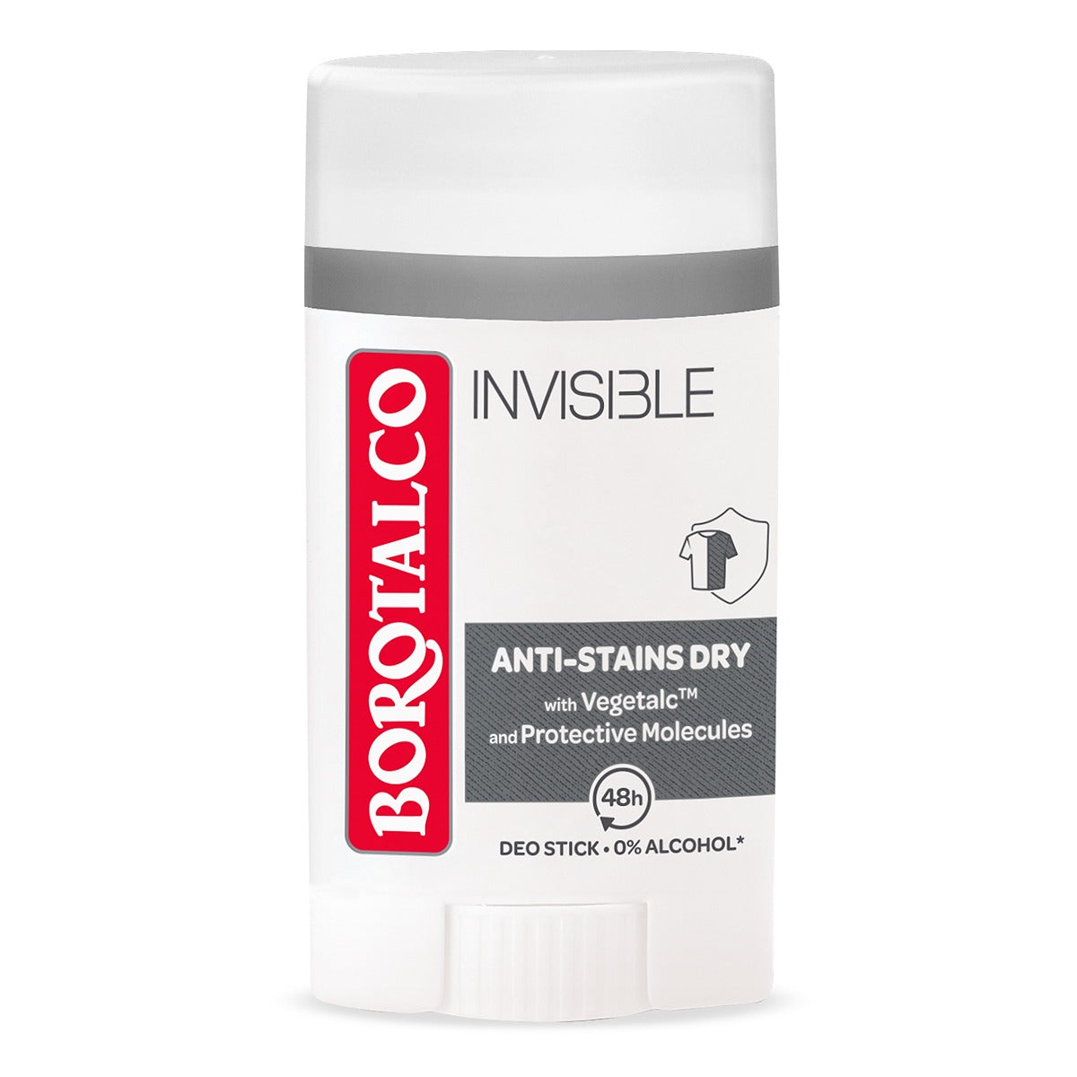 BOROTALCO Invisible, stick, 40 ml [ps:3a54b17c-d09c-49f2-a928-5e7f0d329a15]