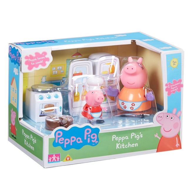 Bucătărie Camping Peppa Pig cu 2 Figurine - Giochi Preziosi - Default Title [ps:eb39498c-35da-4d93-b14c-1922e6c36c8b]