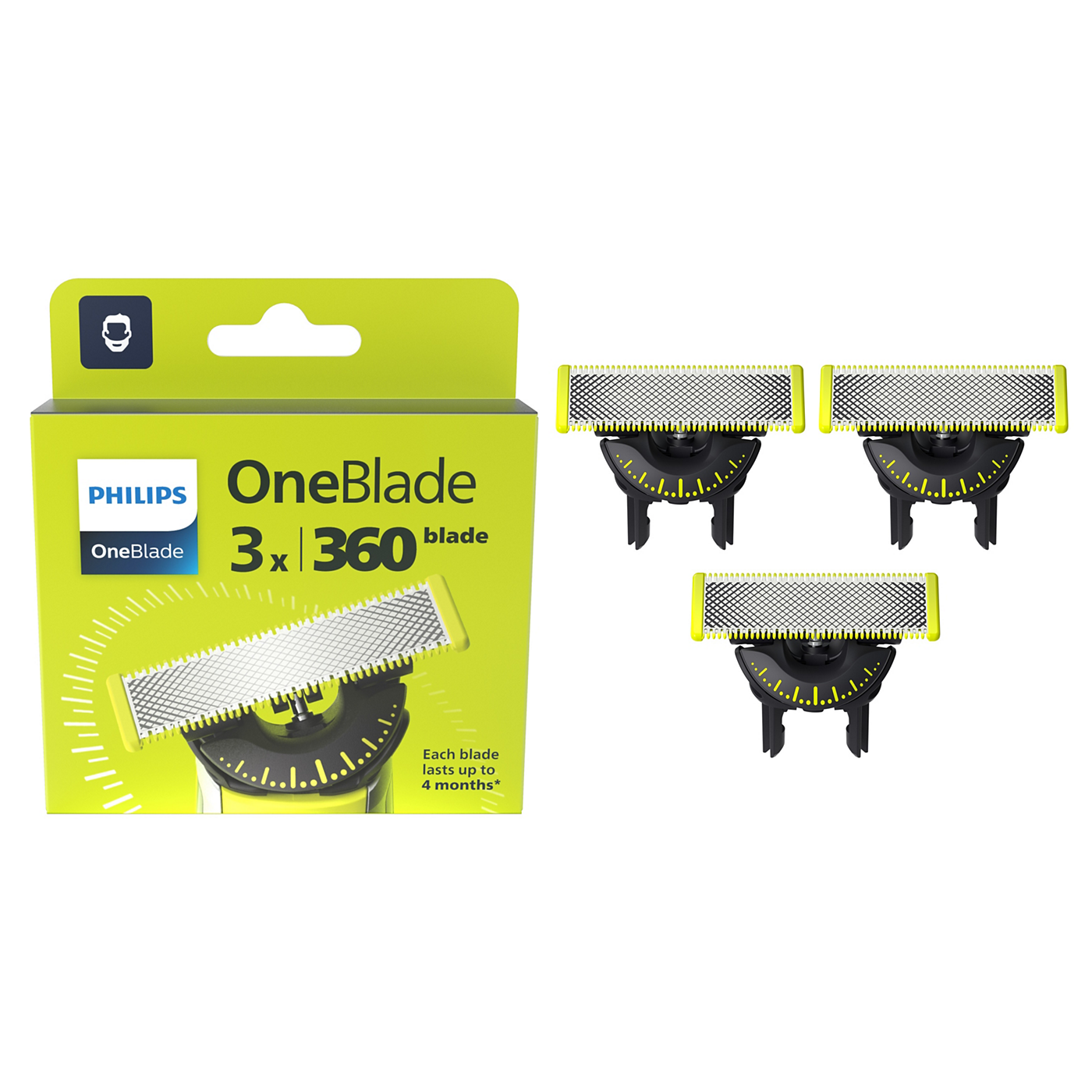 QP430/50 Lama de schimb OneBlade Philips OneBlade - QP430/50 [ps:f2f60284-2eaf-4b49-a6b9-d77d5bf04b48]
