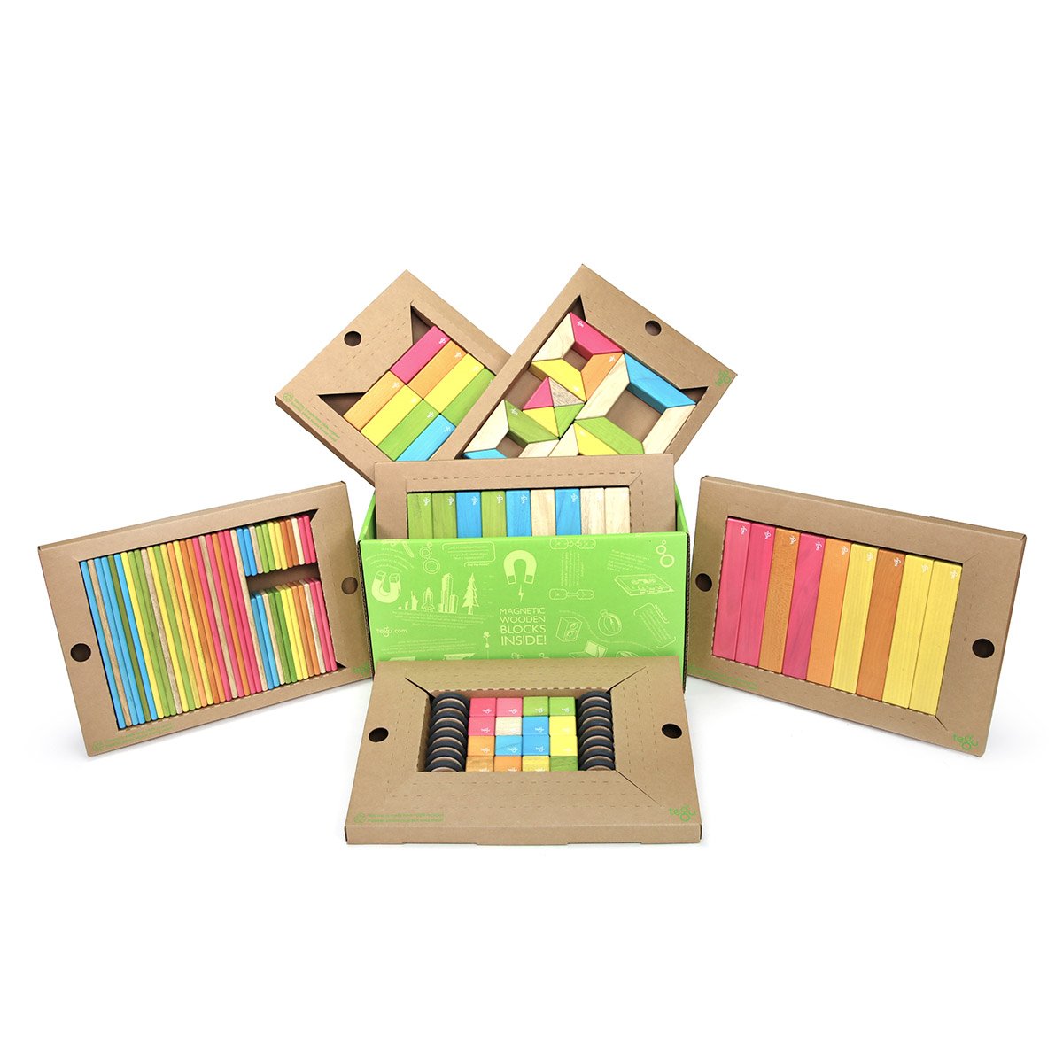 Tegu Classroom - Set 130 Piese Lemn Magnetic | Tegu - Default Title [ps:9f4eb5fa-7537-4ca1-ab7f-89bf65230161]