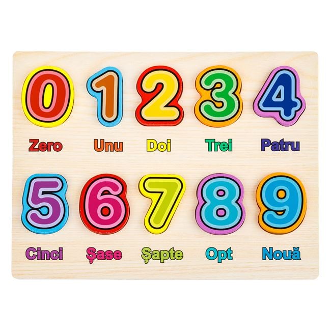 Puzzle Incastru din Lemn Cifre 30x22.5cm Jumbo - Default Title [ps:bbeef8b3-ab25-4b35-8c30-7d2864e66c1b]