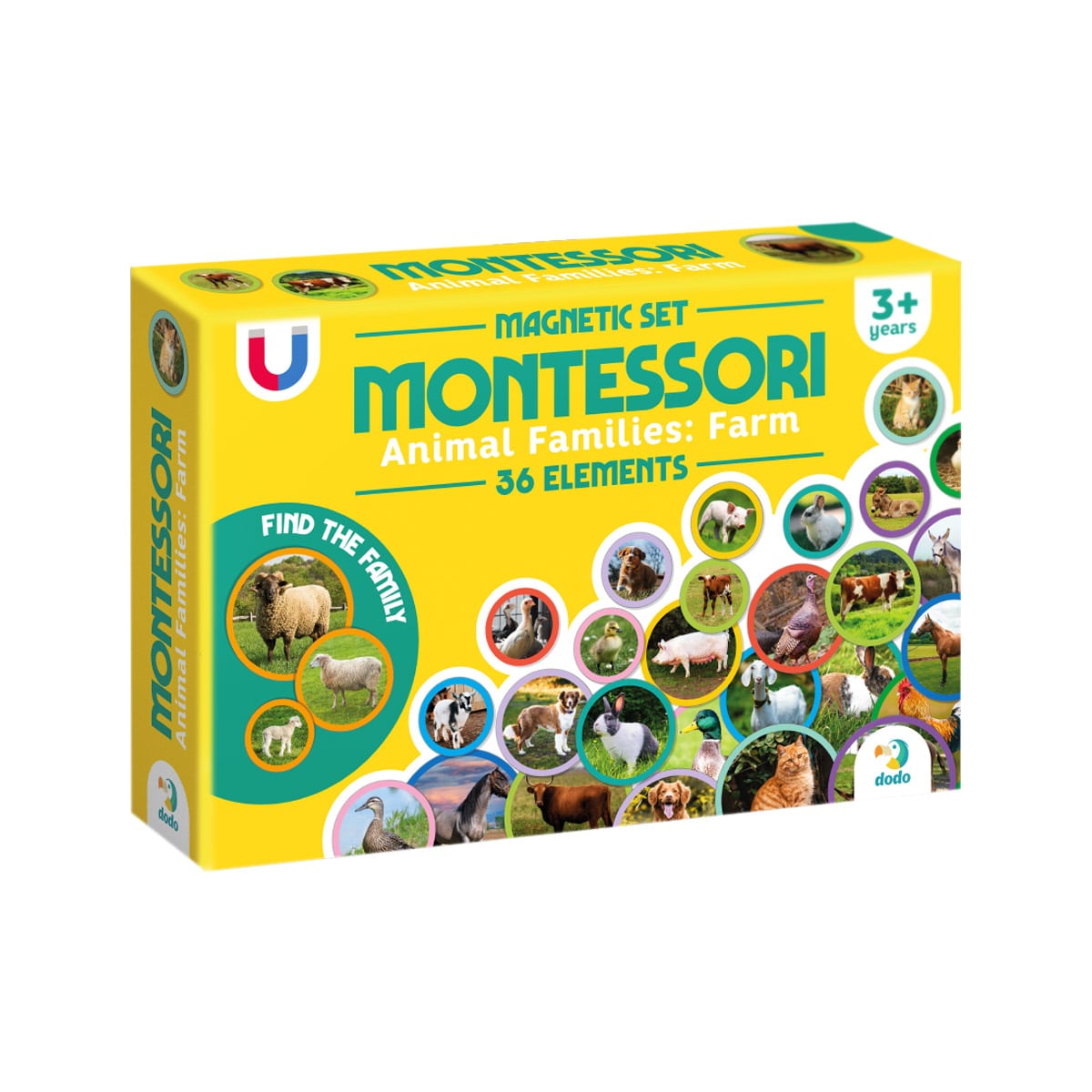 Set Magnetic Montessori Familii Animale - Dodo Toys - Default Title [ps:9ea50feb-b2bf-4c32-ae78-5c6878072af9]