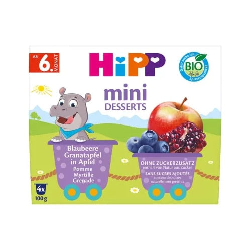 *HIPP MINI DESSERTS MERE AFINE RODIE 4X100G - Mere Afine Rodie [ps:dc13cd1c-42bd-4e7f-b0c1-e47183ecdb27]