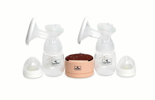 Pompa de San Electrica Dubla Lorelli Daily Comfort, White - Roz [ps:75234ea2-a814-4590-93e1-dce854a96ac1]